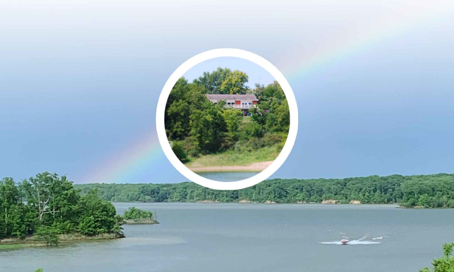 Home Lakehouse on the Cove, Shelbvyville, Illinois
